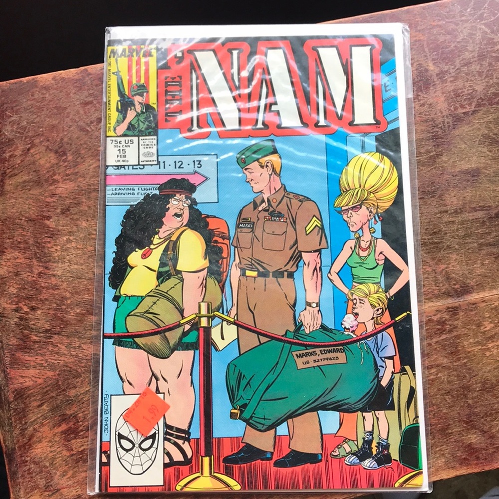 The Nam by Marvel comics. Mint condition.